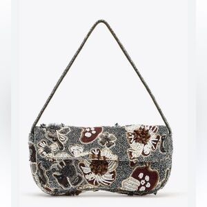 Zara beaded handbag